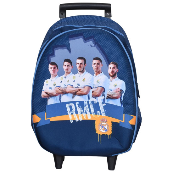 Sunce Παιδική τσάντα Real Madrid 18'' Hard Molded Large Roller
